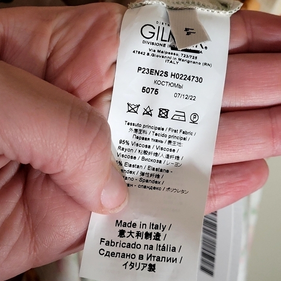 N°21 Floral-print Plunging Neckline Dress - Picture 8 of 8